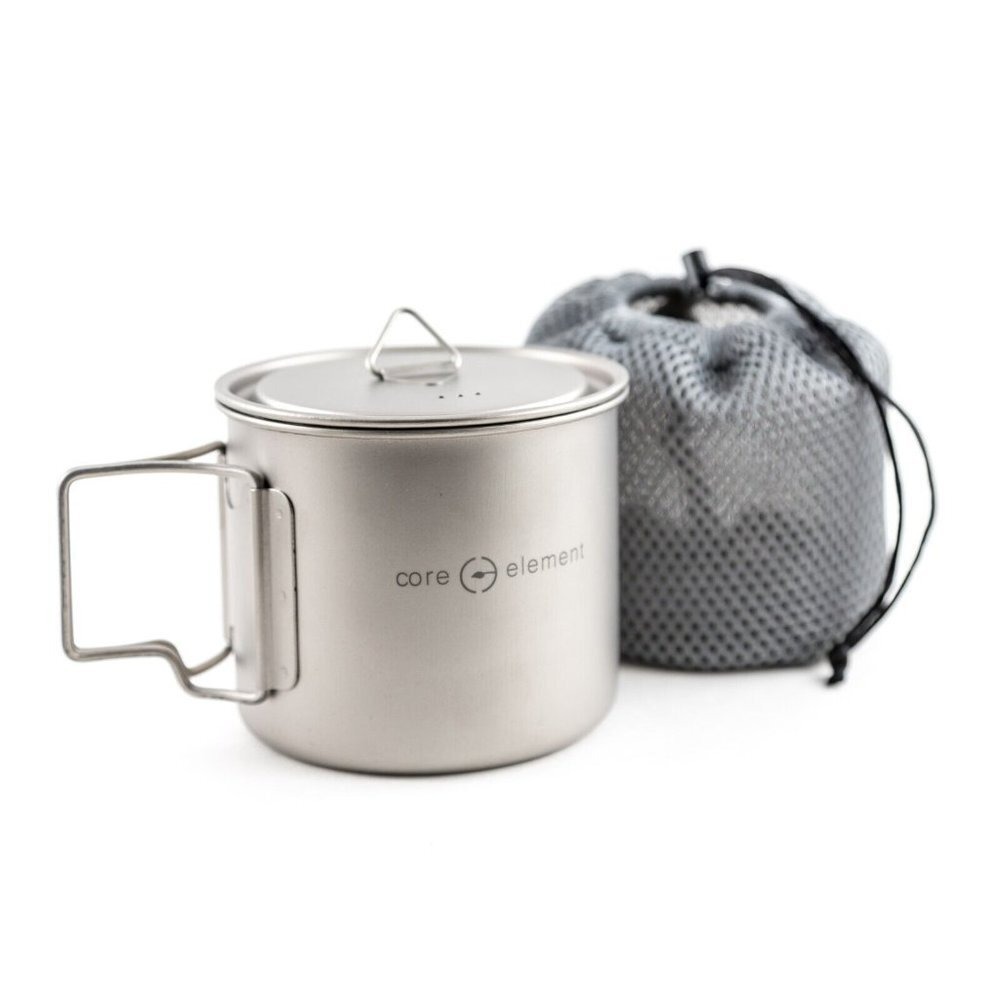 Core Element Titanium Cookware Set Mug 18oz / 550ml Cup Mug Ultralight
